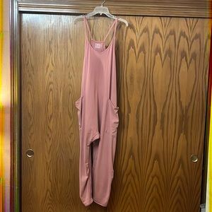 Free People Hot Shot Onesie in Mauve Merlot Size Medium